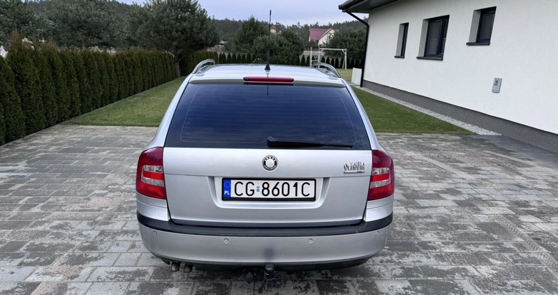 Skoda Octavia cena 20500 przebieg: 394000, rok produkcji 2008 z Grudziądz małe 121